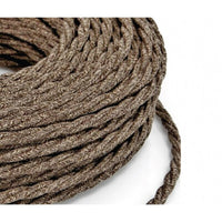 TRECCIOLA 2X0,75 TESS MOKA 24616