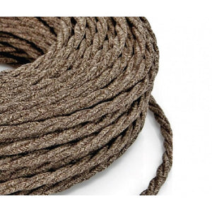 TRECCIOLA 2X0,75 TESS MOKA 24616