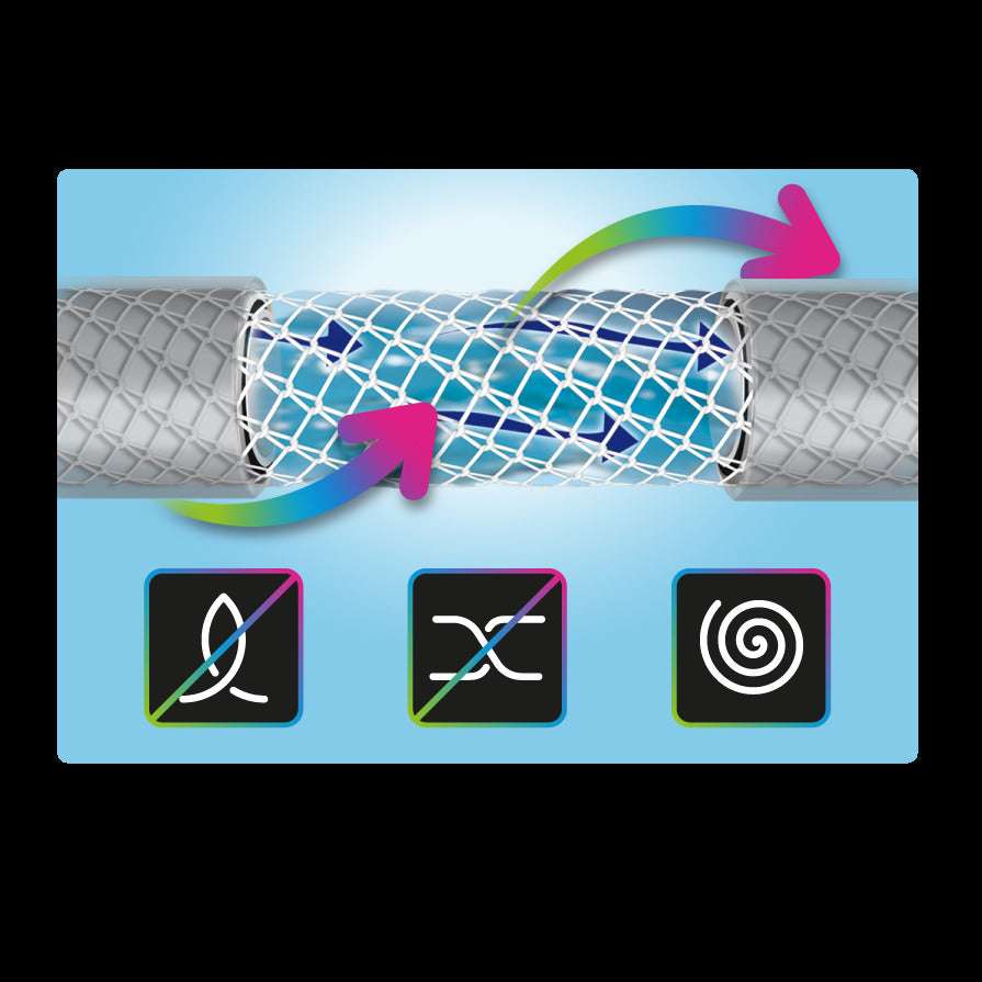 TUBO IRRIGAZIONE NTS 1/2" 15M ANTITORSIONE A 6 STR