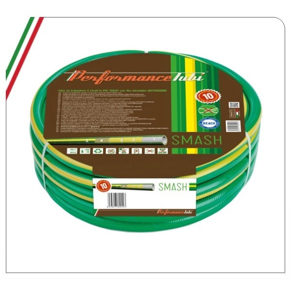 TUBO SMASH 25M 3/4" 5 STRATI IN PVC ANTITORSIONE