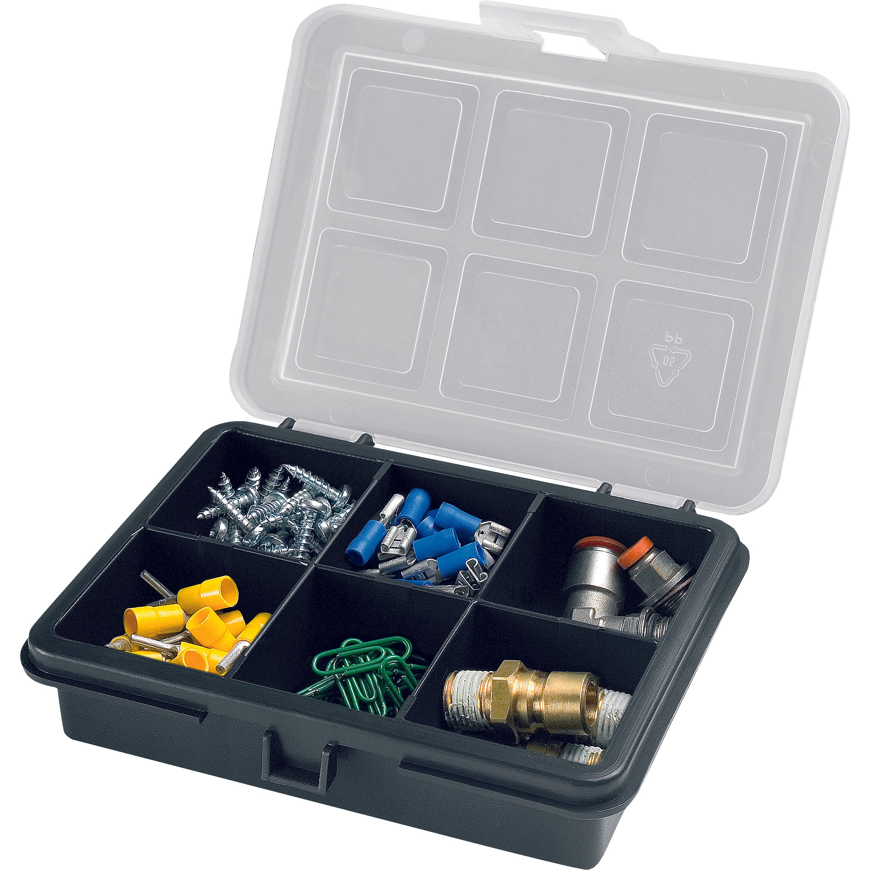 VASCHETTA 6 SCOMPARTI 120X100X30MM