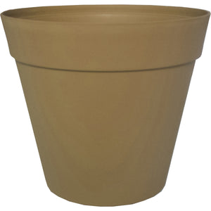 VASO CONICO CHICAGO D.35XH31CM TORTORA