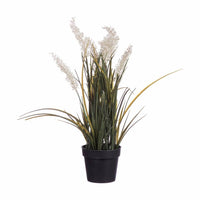 VASO CON FIORI D.11XH42CM IN 3 COLORI