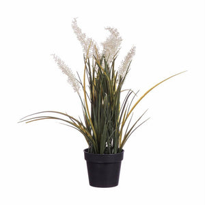 VASO CON FIORI D.11XH42CM IN 3 COLORI