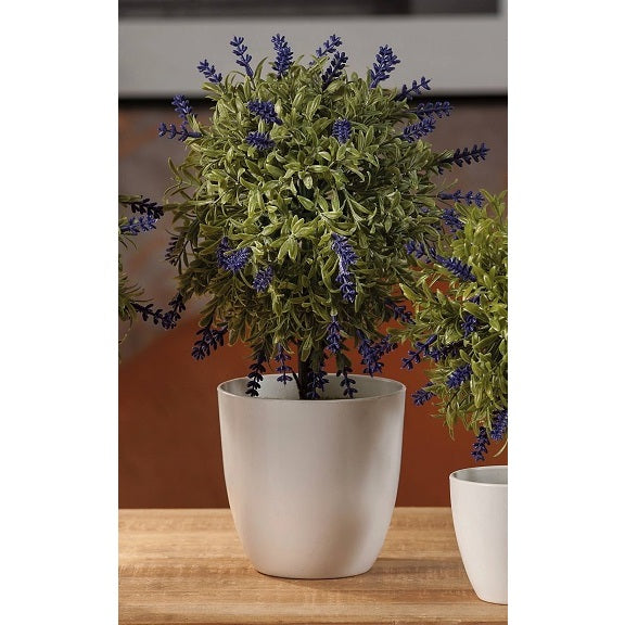 VASO CON LAVANDA D.11.5XH34CM