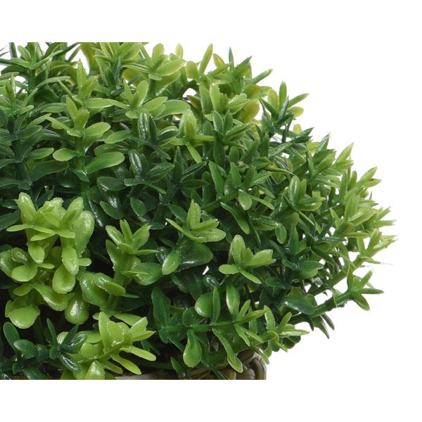 VASO INTRECCIATO CON ERBETTA D.16XH30CM