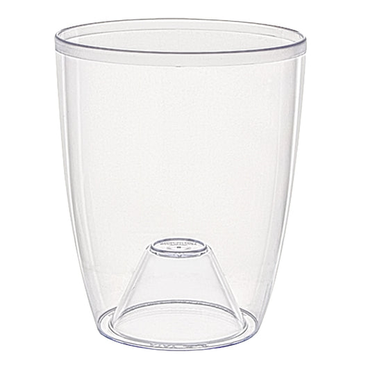 VASO ORCHIDEA 13XH15CM TONDO TRASPARENTE