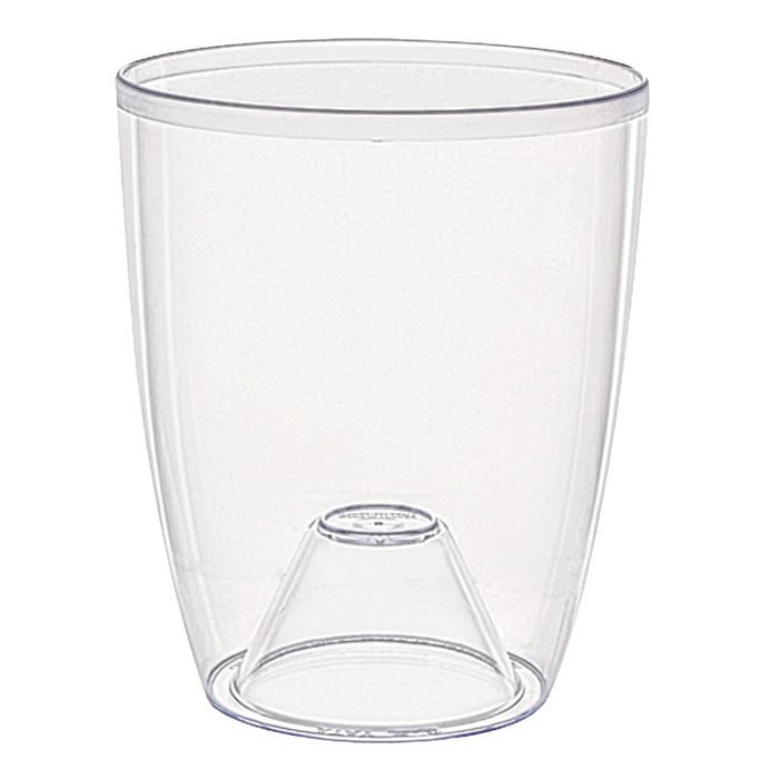 VASO ORCHIDEA 13XH15CM TONDO TRASPARENTE