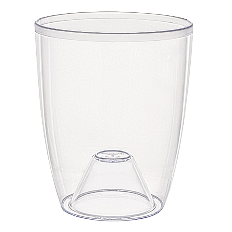 VASO ORCHIDEA 13XH15CM TONDO TRASPARENTE