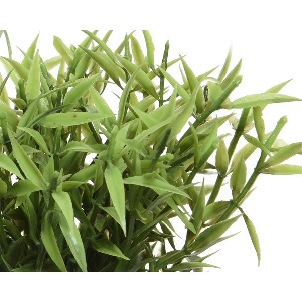 VASO INTRECCIATO CON ERBETTA D.16XH30CM