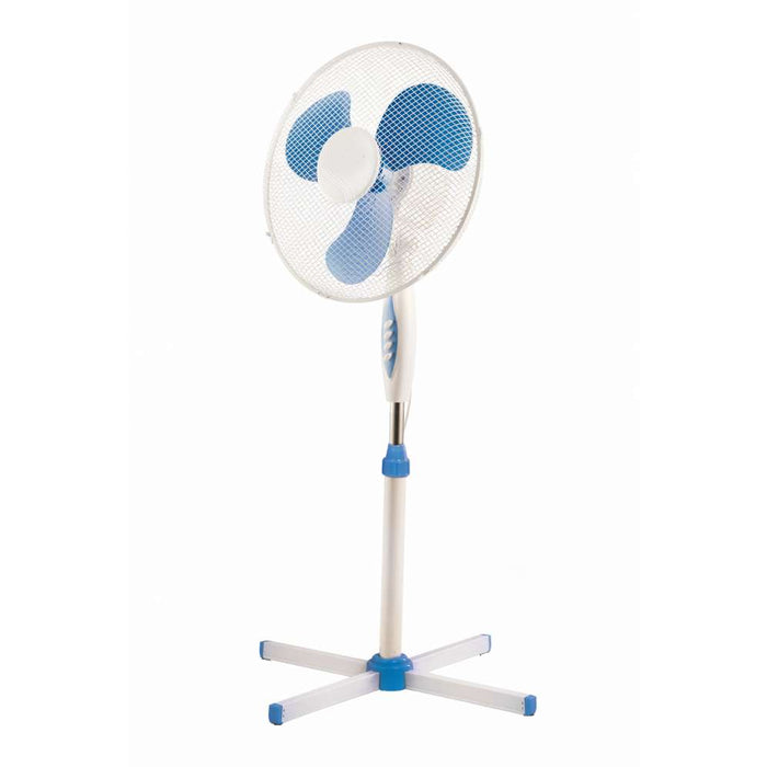 VENTILATORE A PIANTANA 45W CON BASE A CROCE H130CM
