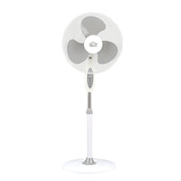 VENTILATORE A PIANTANA 45W CON BASE TONDA H130CM