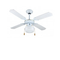 VENTILATORE DA SOFFITTO 70W 107CM A 4 PALE BIANCO