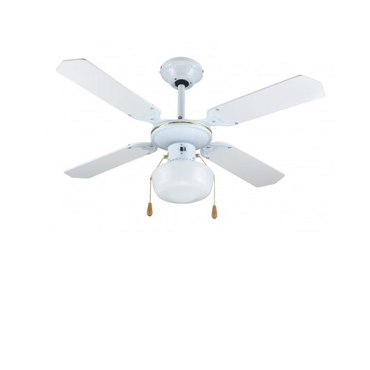 VENTILATORE DA SOFFITTO 70W 107CM A 4 PALE BIANCO
