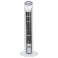VENTILATORE A TORRE 45W OSCILLANTE CON TIMER