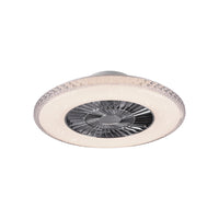 VENTILATORE PLAFONIERA LED HARSTAD 40W D.60CM