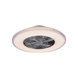 VENTILATORE PLAFONIERA LED HARSTAD 40W D.60CM