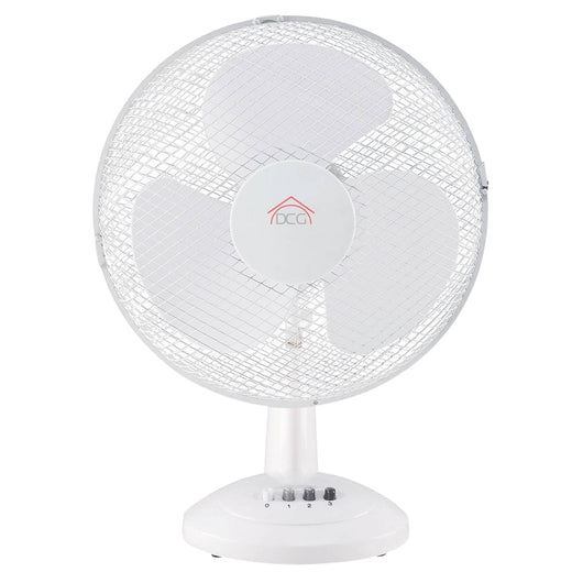 VENTILATORE DA TAVOLO 40W A 3 PALE DA D.40CM