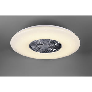 VENTILATORE PLAFONIERA LED VISBY 75CM 58W DIMMER
