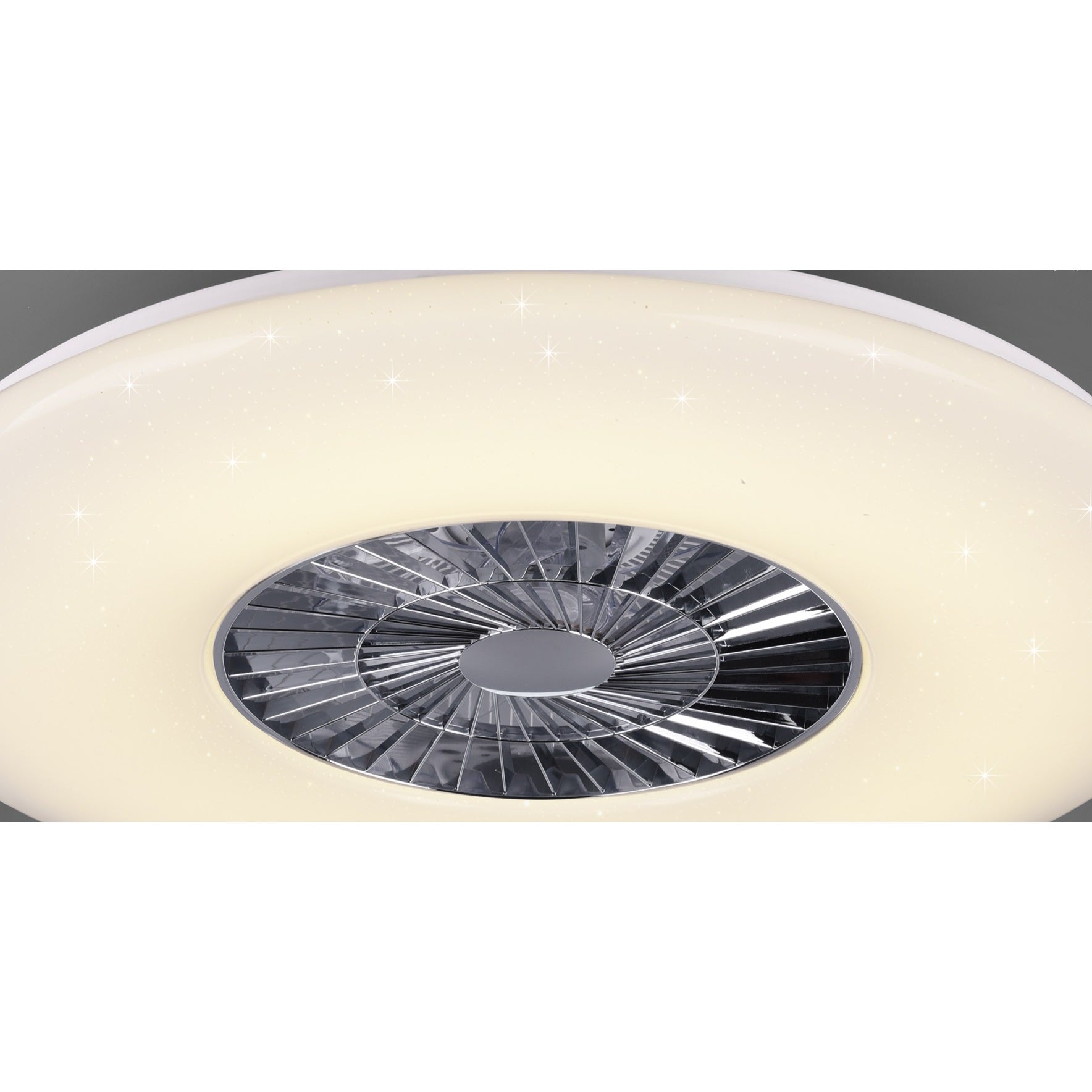 VENTILATORE PLAFONIERA LED VISBY 75CM 58W DIMMER