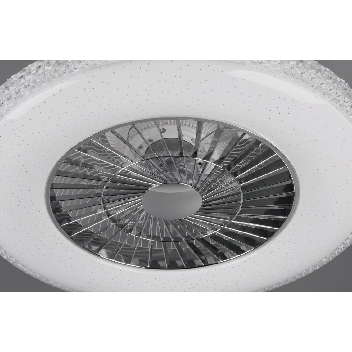 VENTILATORE PLAFONIERA LED HARSTAD 40W D.60CM