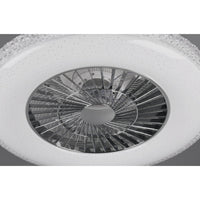 VENTILATORE PLAFONIERA LED HARSTAD 40W D.60CM