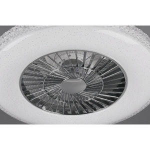 VENTILATORE PLAFONIERA LED HARSTAD 40W D.60CM