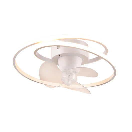 VENTILATORE PLAFONIERA UMEA D.50CM 38W BIANCO.