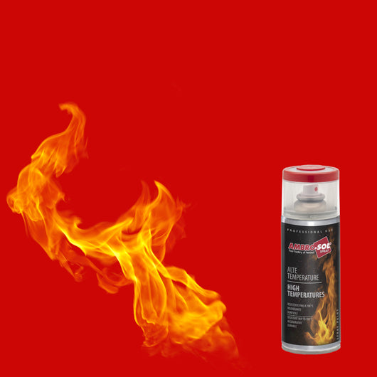 VERNICE ALTE TEMPERATURE 400ML ROSSO FRENI SPRAY