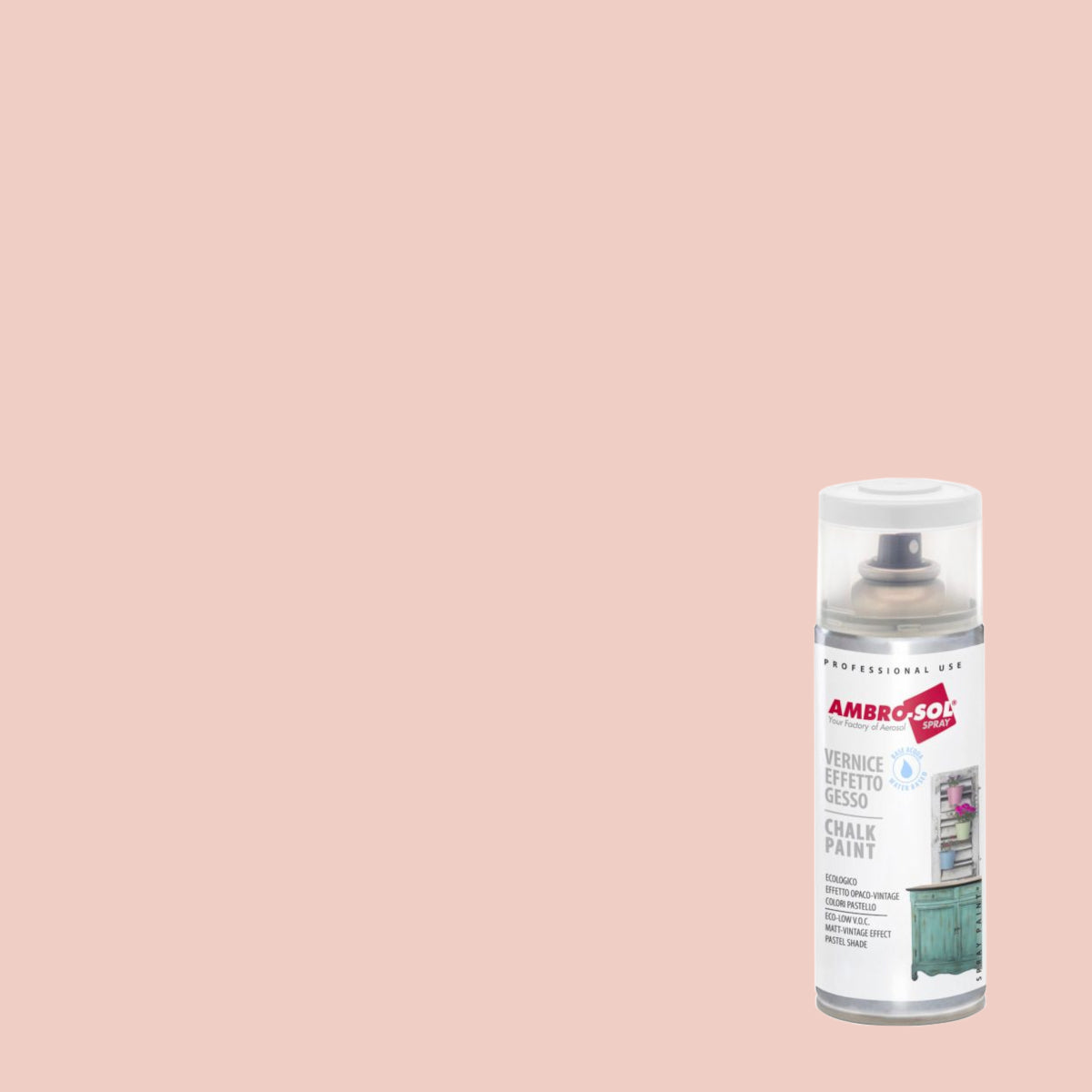 VERNICE EFFETTO GESSO 400ML ROSA CIPRIA SPRAY