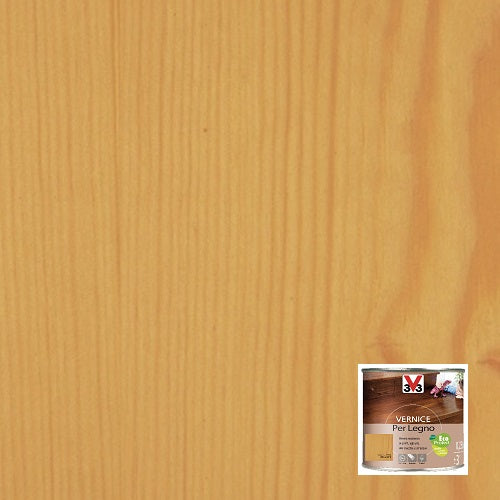 VERNICE PER LEGNO 500ML NOCE CHIARO BRILLANTE
