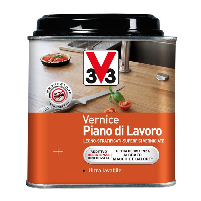 VERNICE PER PIANI DI LAVORO 500ML INCOLORE