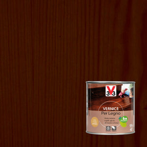 VERNICE PER LEGNO 250ML MARRONE OPACO