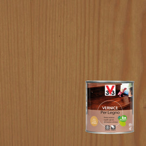 VERNICE PER LEGNO 250ML NOCE SCURO BRILLANTE