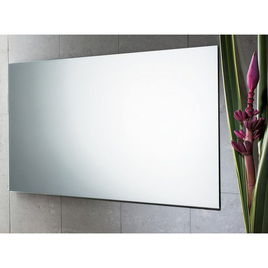 Gedy Specchio Senza Luci Senza Cornice Silver-Alluminio-Incolore-Trasparente Metallo 60x100x4 Cm