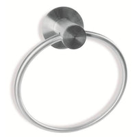 AandA Portasciugamani da parete ad anello in acciaio Inox