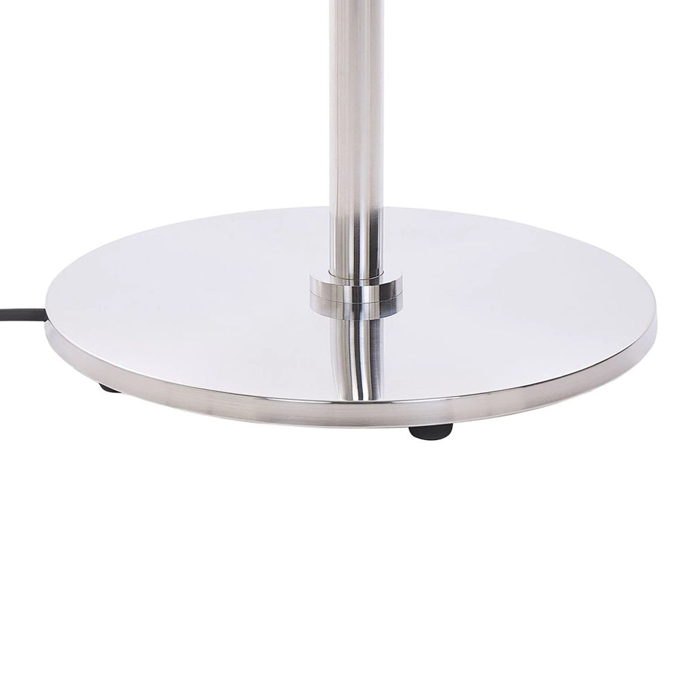 Stufa elettrica a fungo da giardino in alluminio color argento
