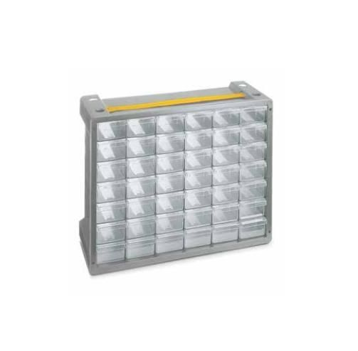 Terry Store-Age Poker Scatola per minuteria Grigio, Trasparente