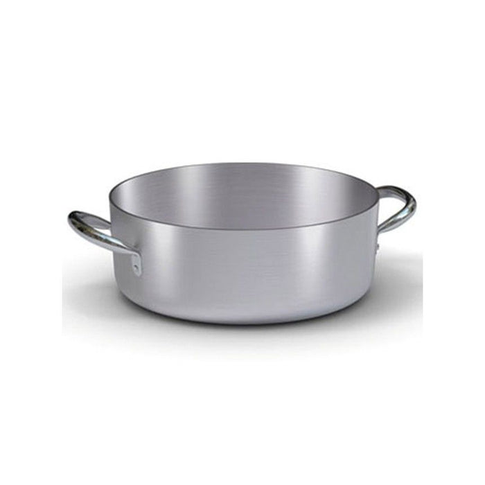 Ballarini Casseruola bassa professionale con 2 manici in alluminio diametro 50 cm