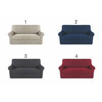 Copridivano 2 posti elasticizzato 126x215 cm - Assortito