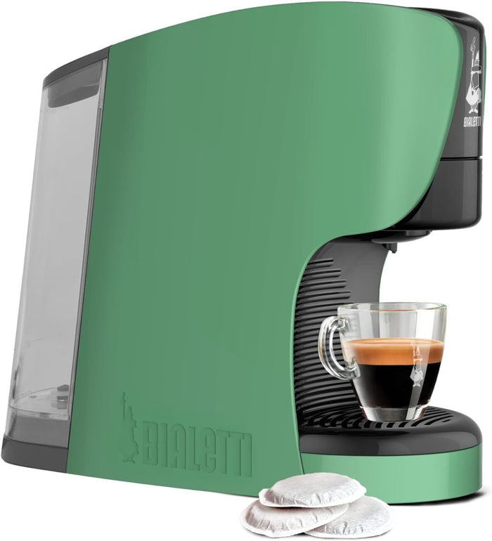 Bialetti Bundle DAMA Cialde ESE Green con 30 Cialde ESE 44mm