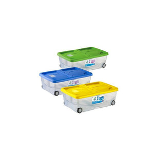 Stefanplast Multibox Mario 60x40x18cm con Ruote