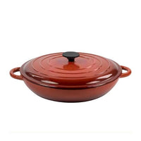 Ilsa Tegame Ghisa 2 M Con Coperchio Normandie Cm 31