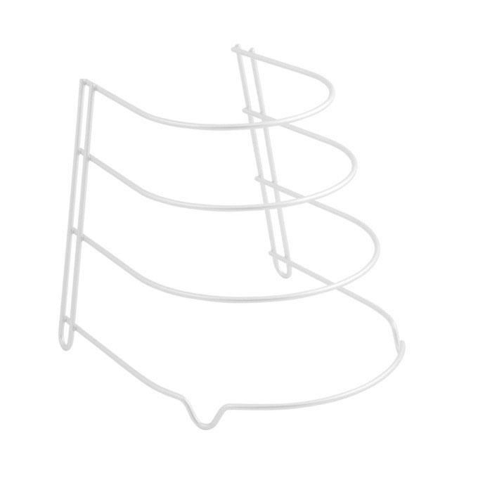 Metaltex Mensola Basic Sierra Porta Tegame 4 Posti