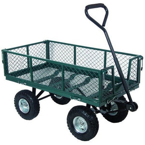 Vigor Carrello Acciaio con 4 Ruote Portata Massima 300 kg