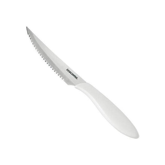 Tescoma Coltello da Bistecca Bianco 12cm 6 Pezzi Presto