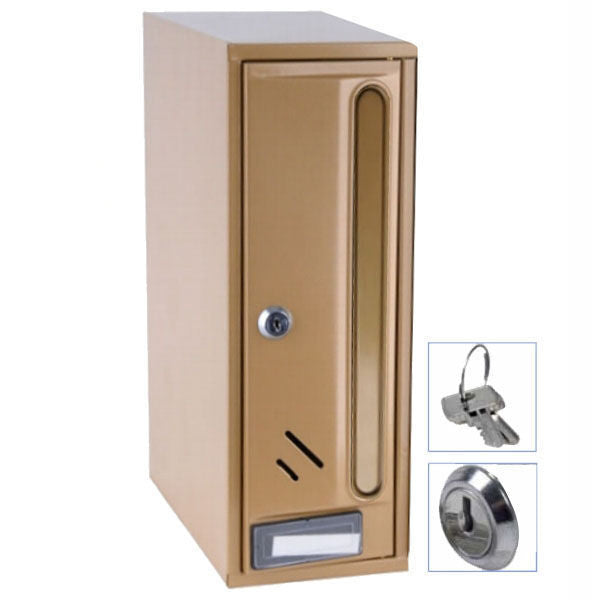 Vulcania Casellario Verticale 1 Posto Acciaio Bronzato