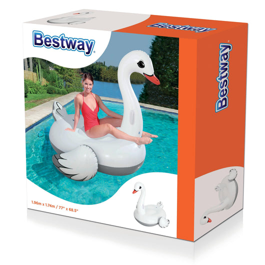 Bestway 41111 galleggiante da piscina e da spiaggia Nero, Grigio, Rosso, Bianco Vinile Gonfiabile cavalcabile