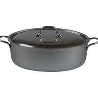 Casseruola Ovale Inox Con Coperchio