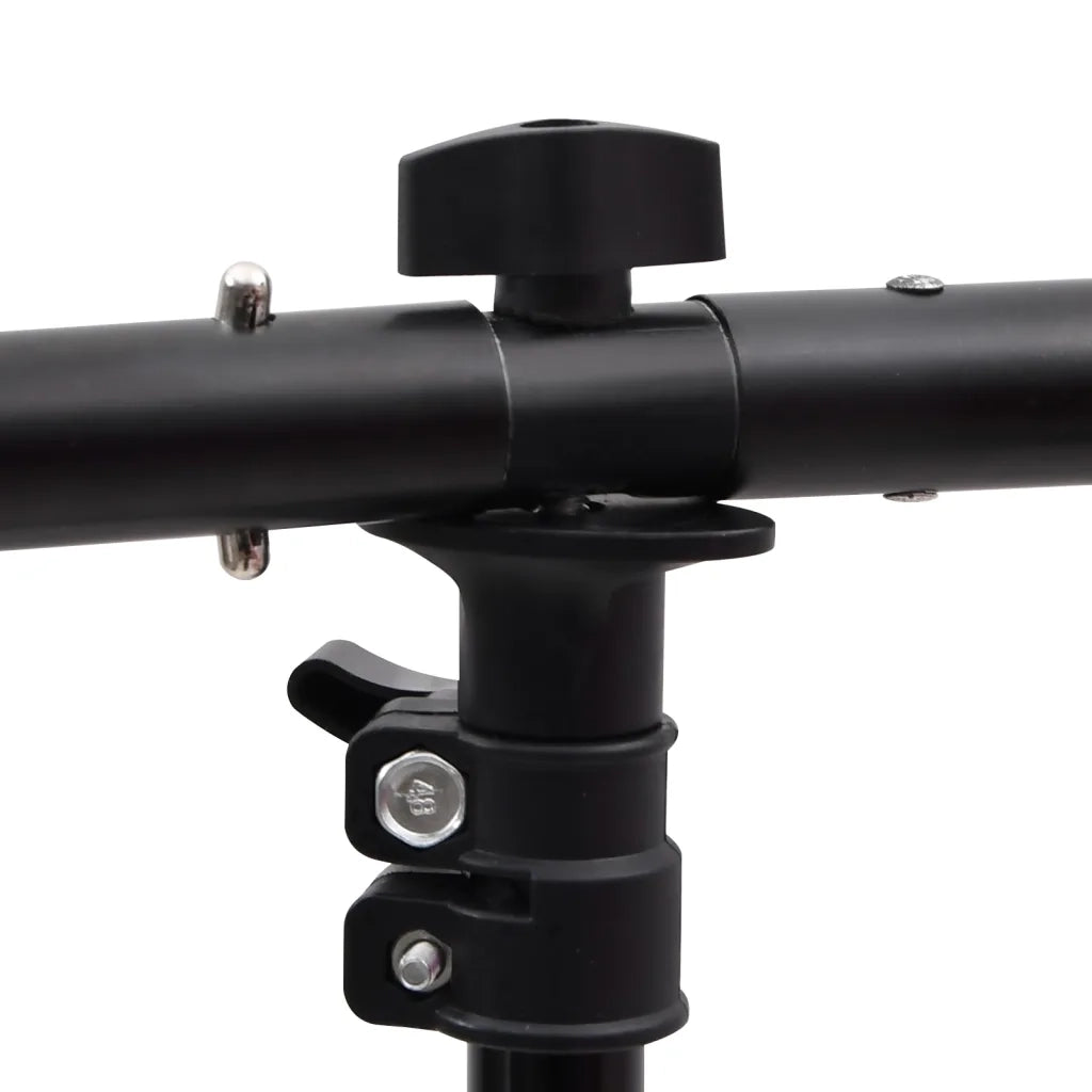 Supporto per Sfondo a T Nero 151x60x(70-200) cm CFW9258056
